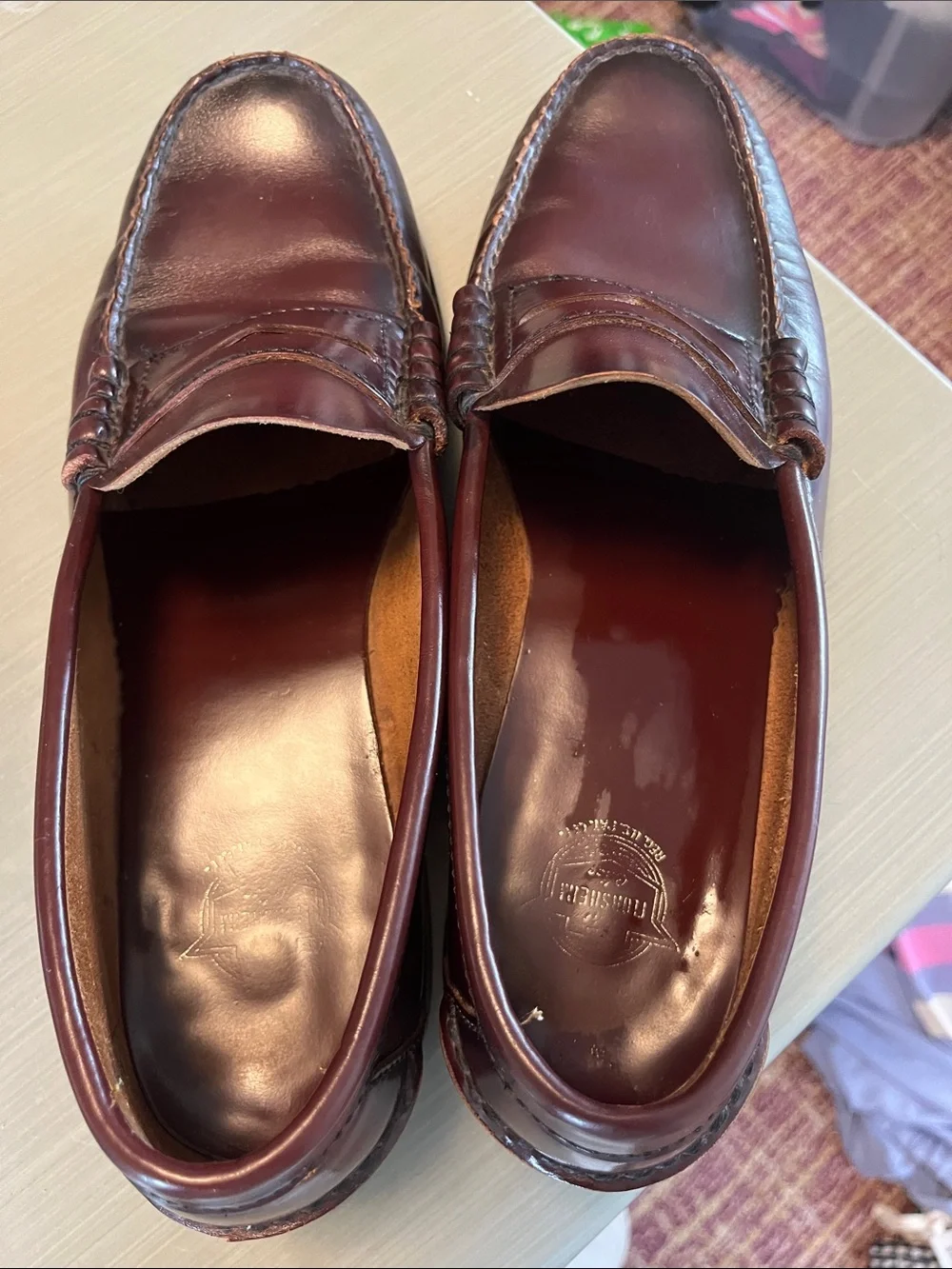 Florsheim Penny Loafers Cordovan